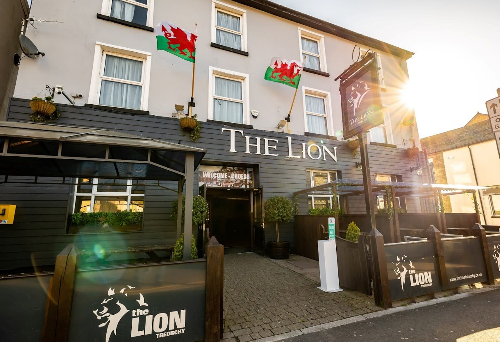 Outside The Lion